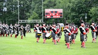 Atholl Highlanders Visit Athol ma Part one [upl. by Uht]