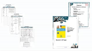1 Deutsch in 30 Tagen Langenscheidt Lektion 01 К пониманию немецкого Памятка [upl. by Morvin]