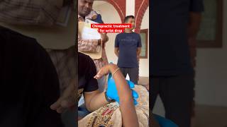 Chiropractic treatment for wrist drop drrajneeshkant worldfamouschiropractor [upl. by Etnovaj]