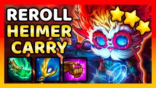 Heimer 3 6 Scholar 5 innovator Carry  New TFT Set 6 Comps Guide  Teamfight Tactics [upl. by Neelrihs131]