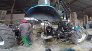 New Holland TD90 repair part1 [upl. by Vashtia496]