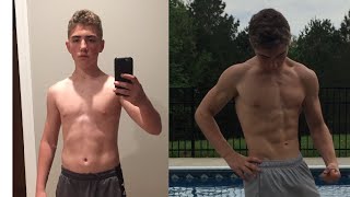 14 to 15 yrs old 1 year natural body transformation [upl. by Muiram]