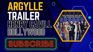 Argylle Movie Trailer  american  Henry Cavill  Bryce Dallas Howard  Hollywood  Junaid Chinioti [upl. by Ytissahc]