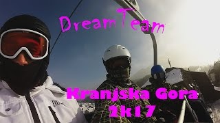 Kranjska Gora 2017 Snowboarding [upl. by Derayne]