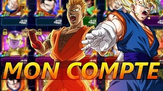 PRESENTATION COMPTE GLOBAL RANG 270  DBZ DOKKAN BATTLE [upl. by Henarat]