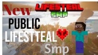 Ultimate Minecraft lifesteal SMP Server for Java amp Bedrock  Join Now 247 [upl. by Leuqram]