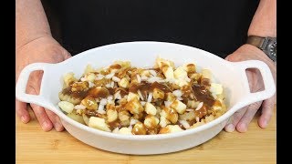 How to make a Poutine Famous Canadian Recipe [upl. by Laurene636]