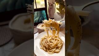 Cacio e Pepe 🍝🇮🇹 pasta shorts cacioepepe [upl. by Analem]