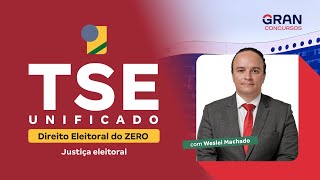 TSE Unificado TSE  TREs  Direito Eleitoral do ZERO Justiça eleitoral [upl. by Peltier3]