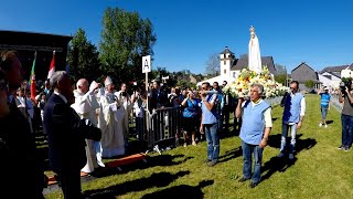 50ª Procissão de Wiltz com a imagem de Nossa Senhora de Fátima [upl. by Noffets]