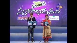 Swarabhishekam  Krishna Chaitanya Gayatri Performance  Saagara Sangamame Song  3rd August 2014 [upl. by Franklin]