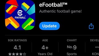 eFootball 2025 est disponible sur Mobile 12Go😱 [upl. by Irret407]