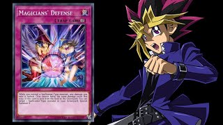 YuGiOh Duel Links  Anime Duel Yugi DSOD Activates Magicians’ Defense vs Kaiba DSOD [upl. by Drarej]