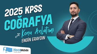 7 KPSS 2025 COĞRAFYA ENGİN ERAYDIN TÜRKİYENİN YER ŞEKİLLERİ  2 [upl. by Abeu]