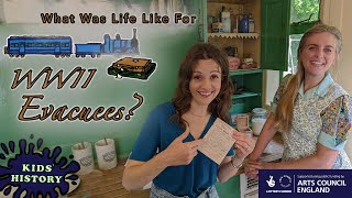 What Was Life Like for WWII Evacuees  chilternopenairmuseum  WWII History for Kids [upl. by Buckler]