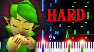 Sarias Song from The Legend of Zelda Ocarina of Time  Piano Tutorial [upl. by Madai]