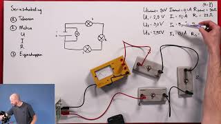 Natuurkunde uitleg serieschakeling [upl. by Sumahs]