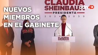 🚨¡Última Hora Claudia Sheinbaum da nuevos nombramientos de su gabinete ampliado [upl. by Reginauld]