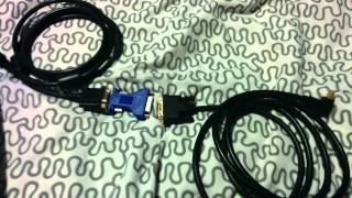 How To Connect Computer To TV  VGA to HDMI [upl. by Elconin131]