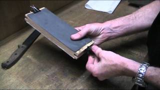 DIY Sandpaper Sharpening Block for Knife Sharpening [upl. by Ainerbas]