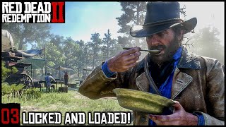 03 Setting up for our Adventure  Red Dead Redemption 2 part 03 [upl. by Nolyad]