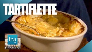 Recette  La véritable tartiflette de Pierre Coucke  Archive INA [upl. by Nanfa]