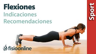 Cómo hacer flexiones correctamente [upl. by Ardith]