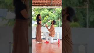 Azhagiye Marry me Share with your Azhagi dance coupledancecover coupledancechoreography [upl. by Ellertal]