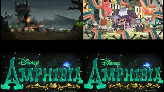 Amphibia all theme songs and takeovers [upl. by Anaujahs]