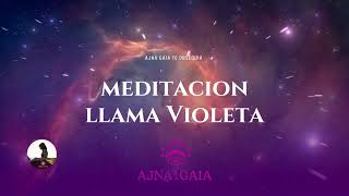 MÚSICA PARA TRANSMUTAR LO NEGATIVO EN POSITIVO  FRECUENCIA DE LA LLAMA VIOLETA [upl. by Jodi]