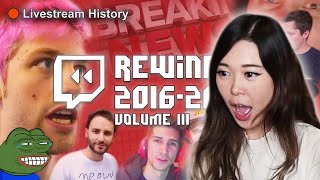 ExtraEmily Reacts to Twitch Rewind 20162017  Livestream History Vol III with Chat [upl. by Inkster]