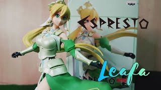 Unboxing espresto Sword Art Online Alicization  War of Underworld 2nd Season Leafa [upl. by Notyal]