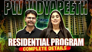 PW Vidyapeeth Residential Program Complete Details 💯 Ultimate Guide To Crack NEET 2026 with PW [upl. by Eiliab968]