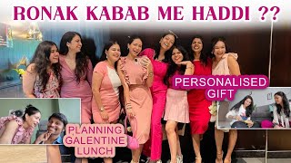 This is how I planned a surprise lunch date for my Galentines with games and personalised gifts💗 [upl. by Veejar325]