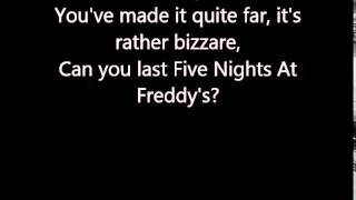 Welcome To Freddys  Lyrics [upl. by Revert92]