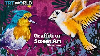 Street Art vs Graffiti [upl. by Edveh338]