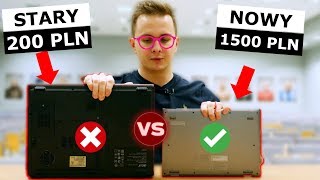 LAPTOP za 200 ZŁ vs 1500 ZŁ  CZYM SIĘ RÓŻNIĄ [upl. by Oaht874]