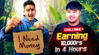 COOLBOY VS 2B GAMER WHO CAN MAKE MORE MONEY IN 4 HOURS CHALLENGE [upl. by Cherlyn]