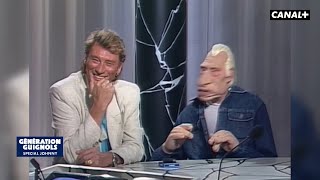 Quand Johnny rencontrait sa marionnette la séquence culte   Les Guignols  Canal [upl. by Beaver]