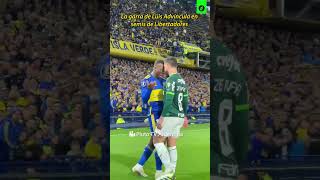 LUIS ADVÍNCULA se encaró con un rival en el BOCA vs PALMEIRAS por la COPA LIBERTADOERS  Depor [upl. by Aratahs]