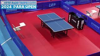 ITTF Fa20 TAIPEI CITY 2024 PARA OPEN Table1 Day1 [upl. by Evered265]