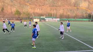 330 투신FC vs 원통FC 1쿼터 [upl. by Yanaton]