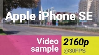 Apple iPhone SE 2160p video sample [upl. by Candice108]