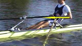 Rudertechnik rowing technique RCB Skiff [upl. by Corina]