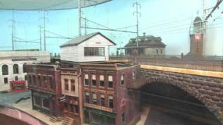 Pennsylvania Railroad HO Layout with stunning catenary [upl. by Nirb]