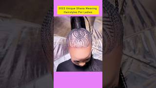 2023 Unique Ghana Weaving Hairstyles For Ladies  Cornrows Designs  Braided Cornrow Hairstyles [upl. by Eniar847]