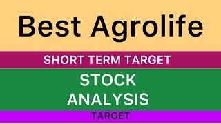 BEST AGROLIFE LTD SHARE  BEST AGROLIFE SHARE NEWS ANALYSIS BIG UPDATE STOCK  SHORT TERM TARGET [upl. by Bohaty]