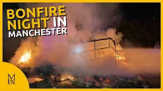 Battling Bonfire Night mayhem with Manchesters firefighters [upl. by Bevers954]