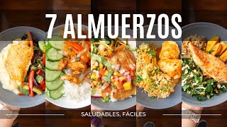 UNA SEMANA DE ALMUERZOS SALUDABLES  Michela Perleche [upl. by Rehpotsirhcnhoj]