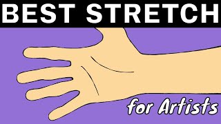 Hand Stretch for Artists  Preventing Cubital Tunnel Syndrome [upl. by Whale]